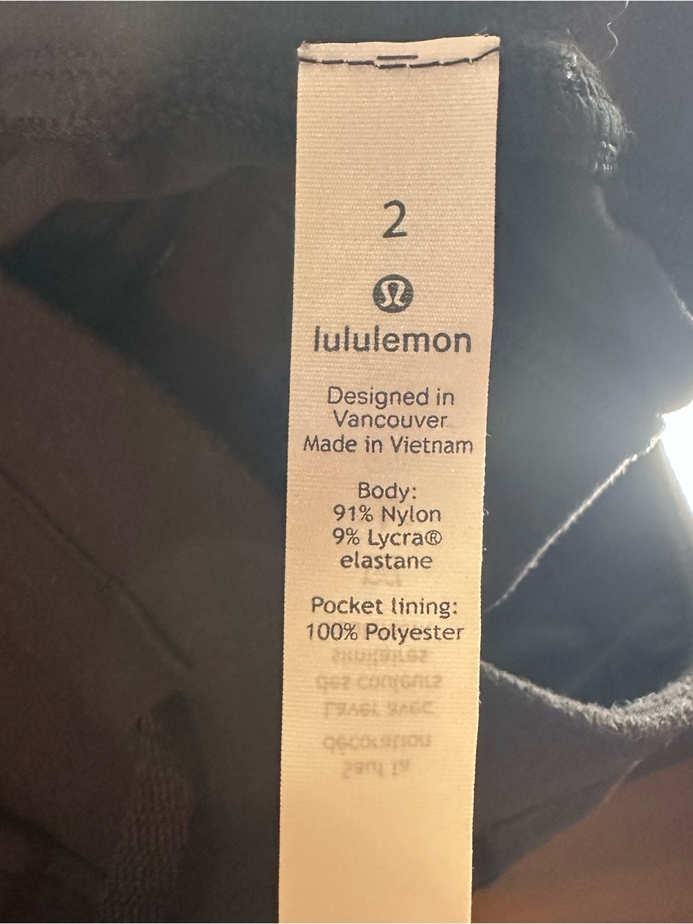 Lululemon Ready To Rulu Pant Black / Black
size 2 - Picture 8 of 16